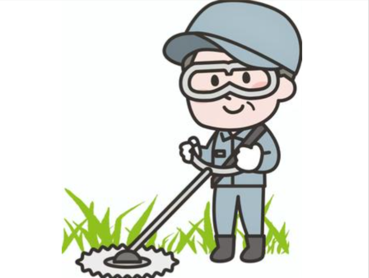 庭の草刈りなどの画像